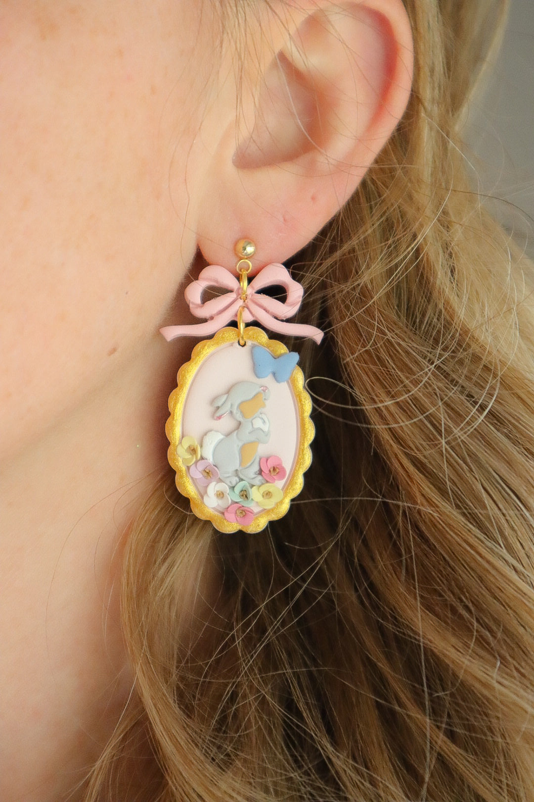 Forest Friends | Floral Bunny Frame