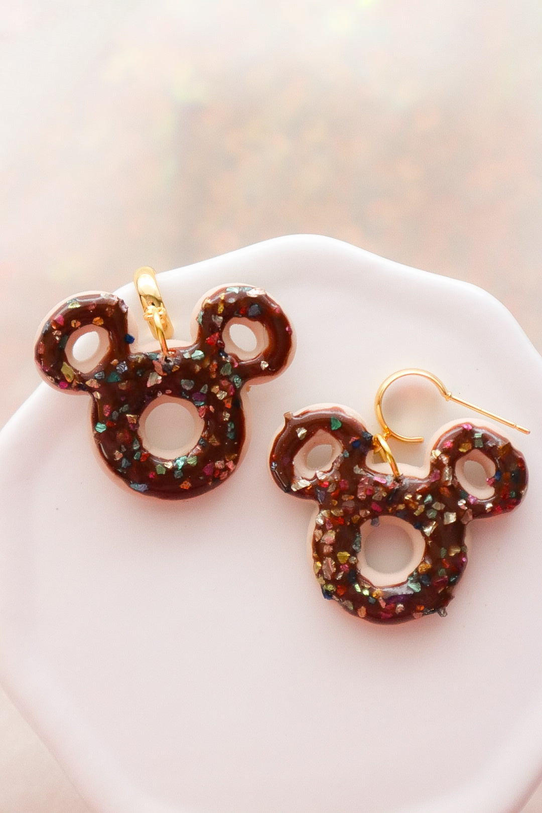Chocolate Magical Mouse Iced Donut