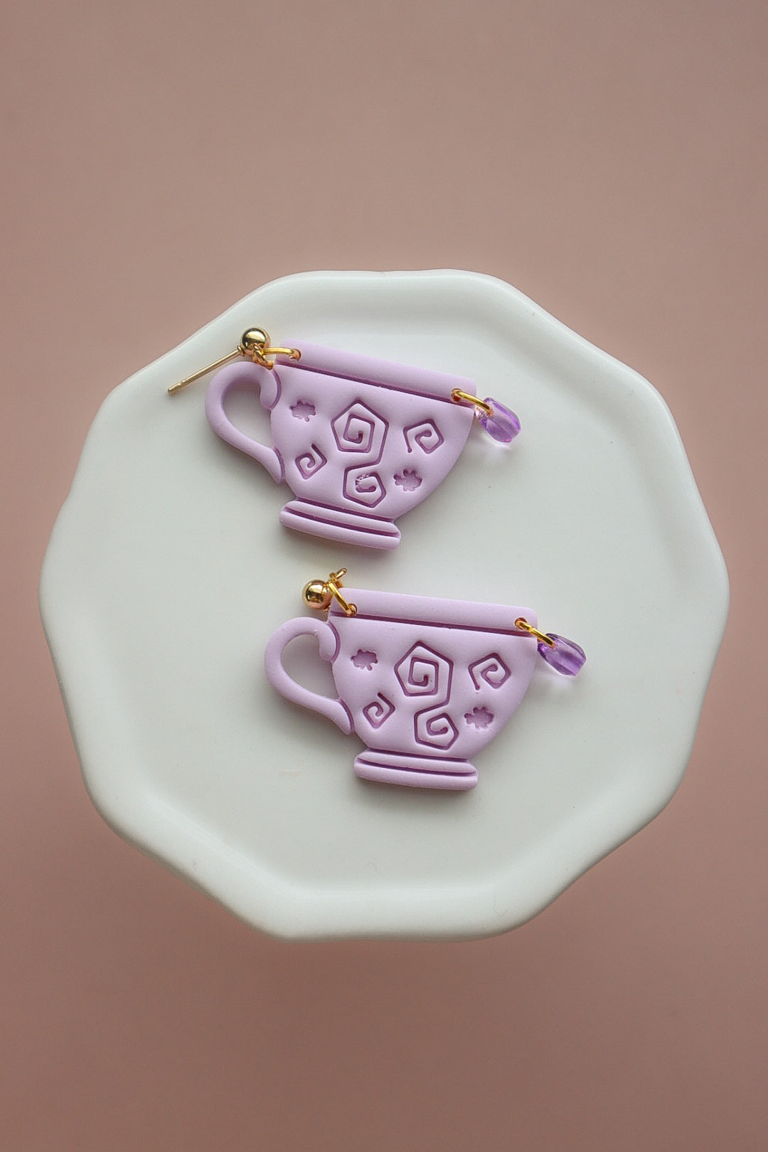 Purple Teacups