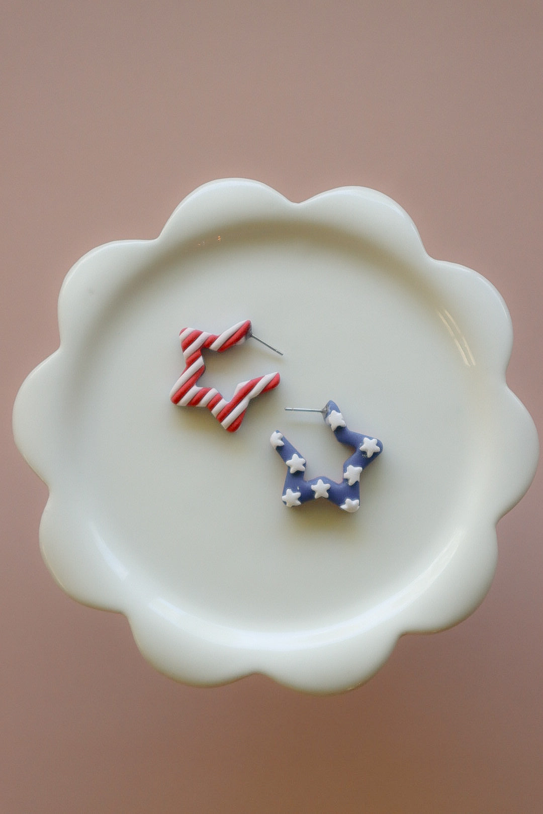 Stars & Stripes Hoops (25mm)