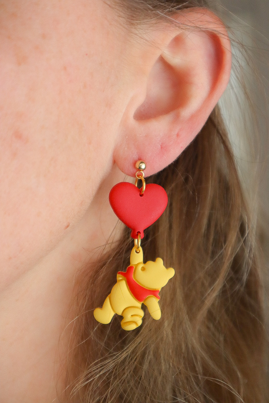 Silly Old Bear Love Heart Balloon