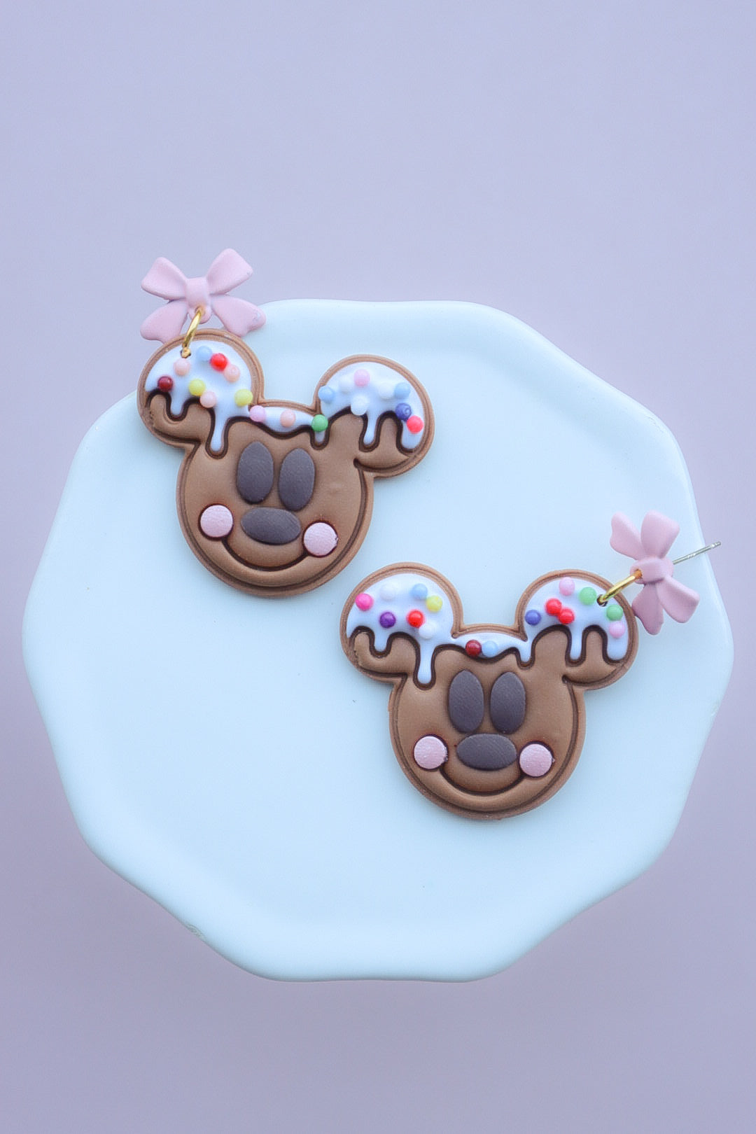 Magical Mouse Iced Gingerbread Cookie