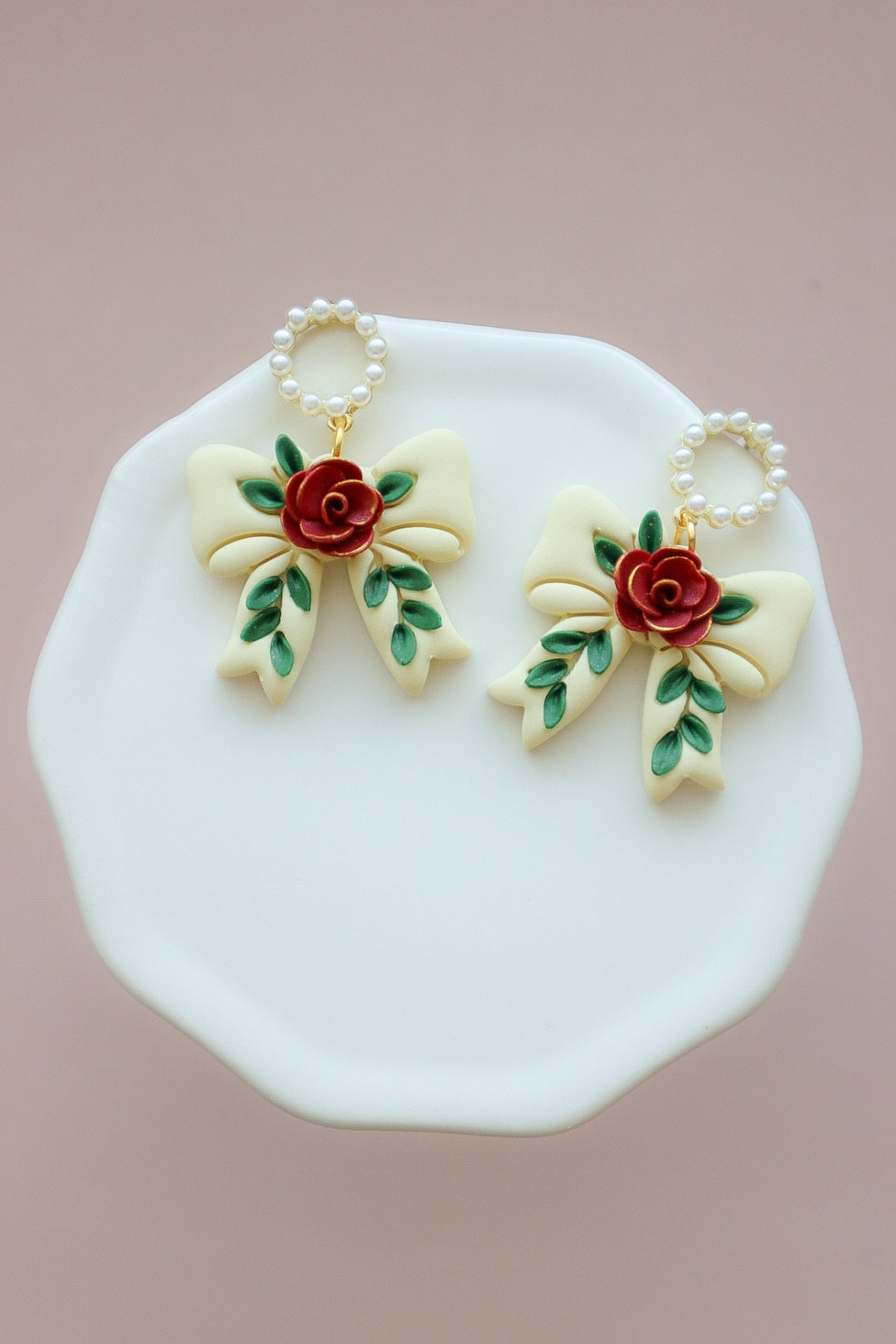 Enchanted Rose Bow | Yellow