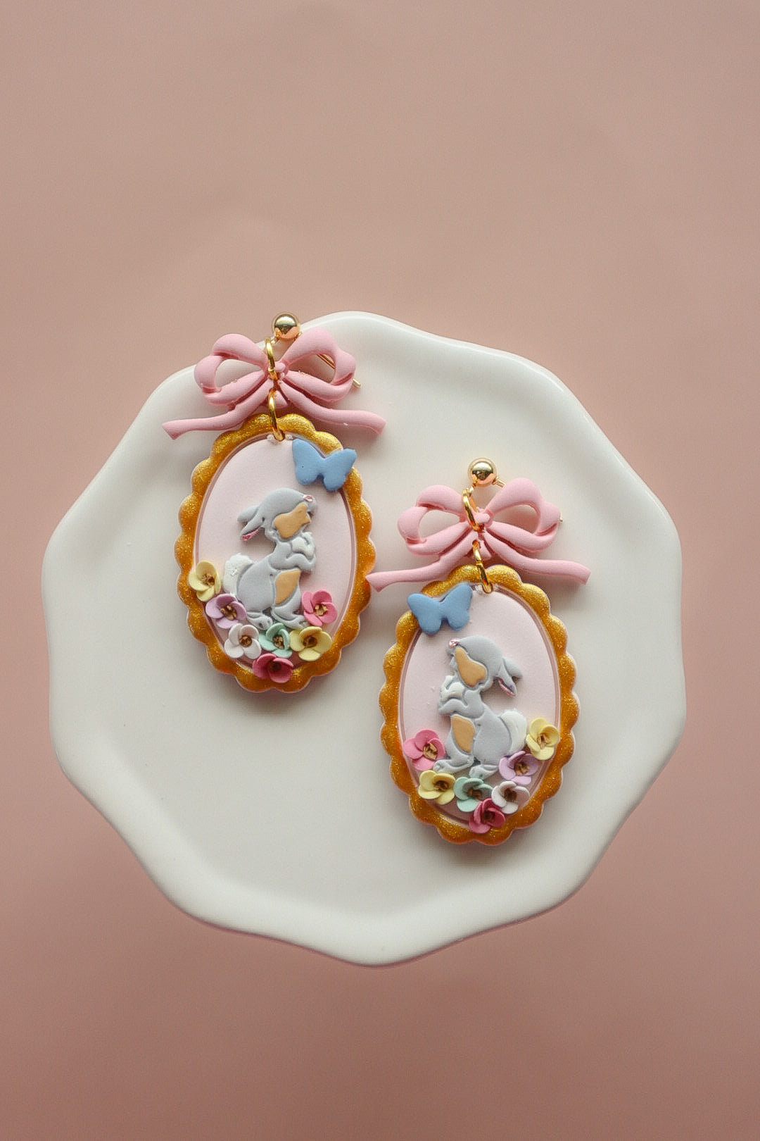 Forest Friends | Floral Bunny Frame