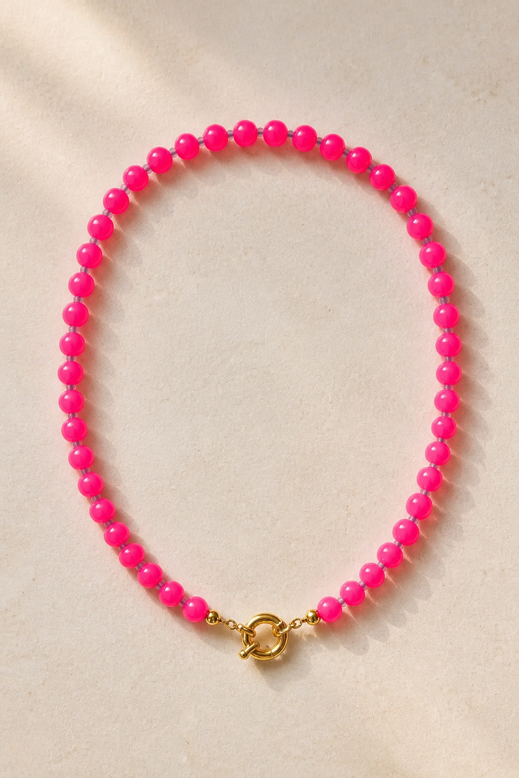 Summer Vibes Necklace | 16” Gold Filled Charm Clasp