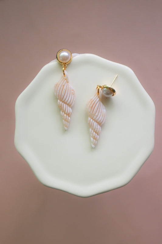 Pearl Marbled Seashell