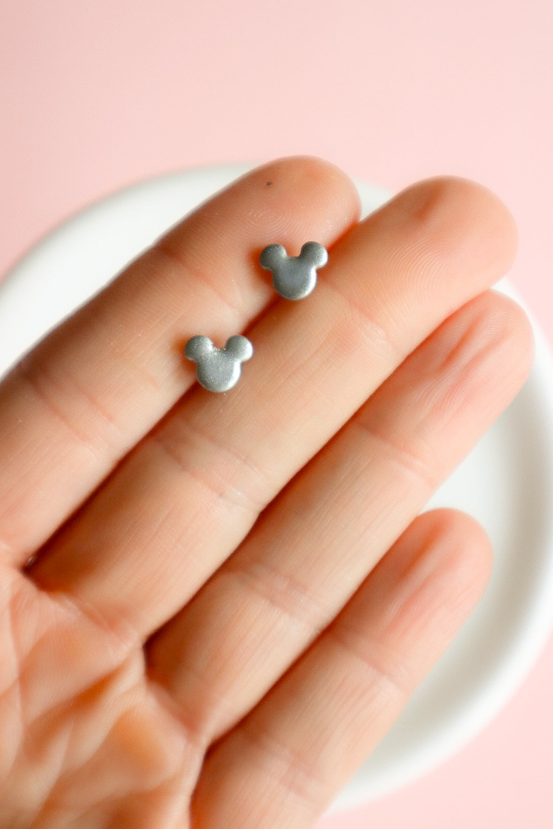 Magical Mouse Micro Stud | SILVER