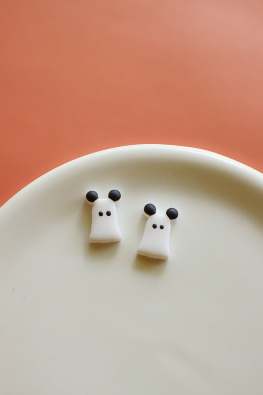 Magical Mouse Ghost Stud