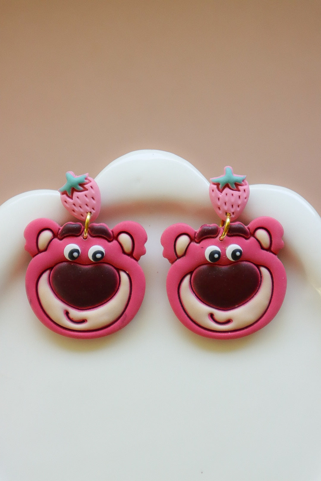 Strawberry Bear Toy Pal