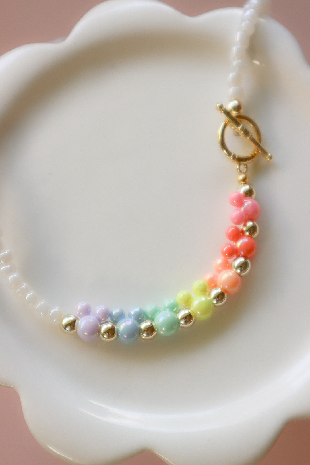 Rainbow Magical Mouse Toggle Necklace