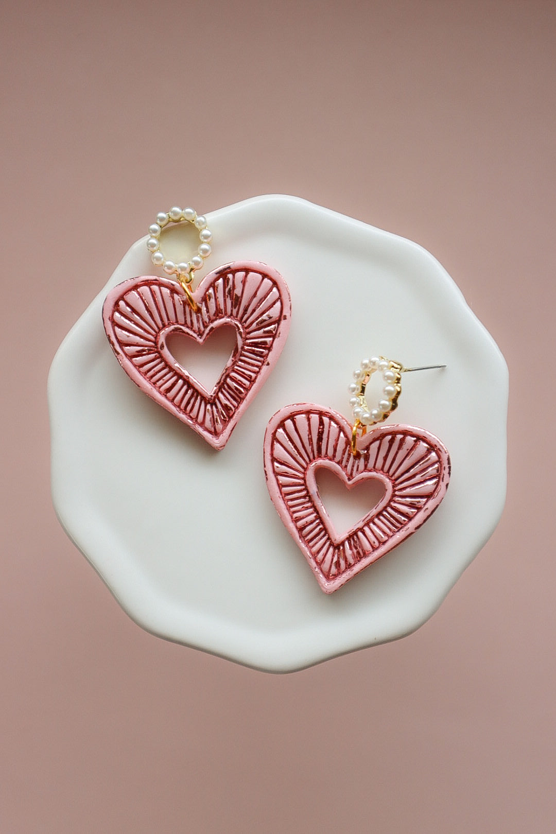 VALENTINE’S DAY | Pink Shimmer Heart