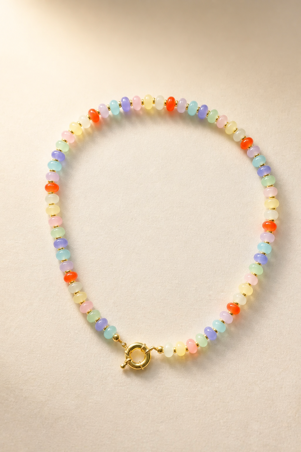 Carousel Dreams Necklace | Gold filled 16” Charm Clasp