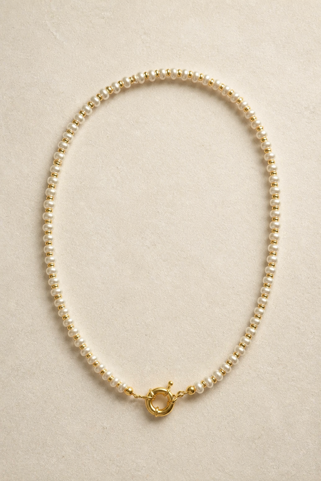 Pearl Magic Necklace | 16” Gold Filled Charm Clasp