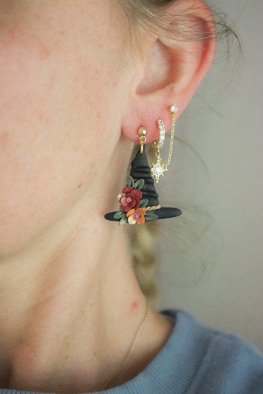 Floral Witch Hat