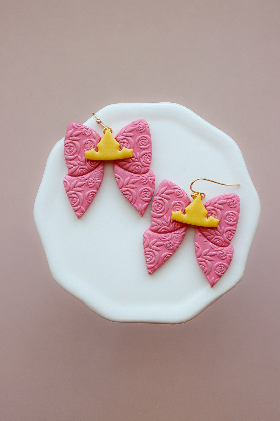 Regal Rose Bow | Pink