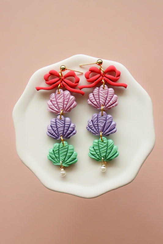 Mermaid Princess Shell Trio