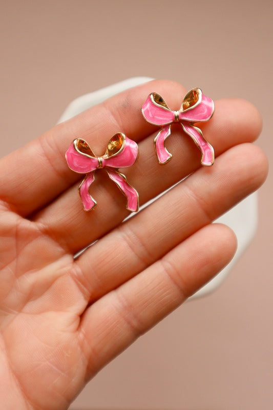 VALENTINE’S DAY BOUTIQUE | Dark Pink Gold Bows