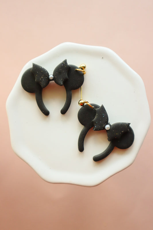 Magical Mouse Bat Bow Headband