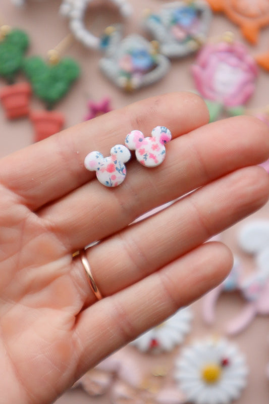 Flower & Garden Magical Mouse Studs