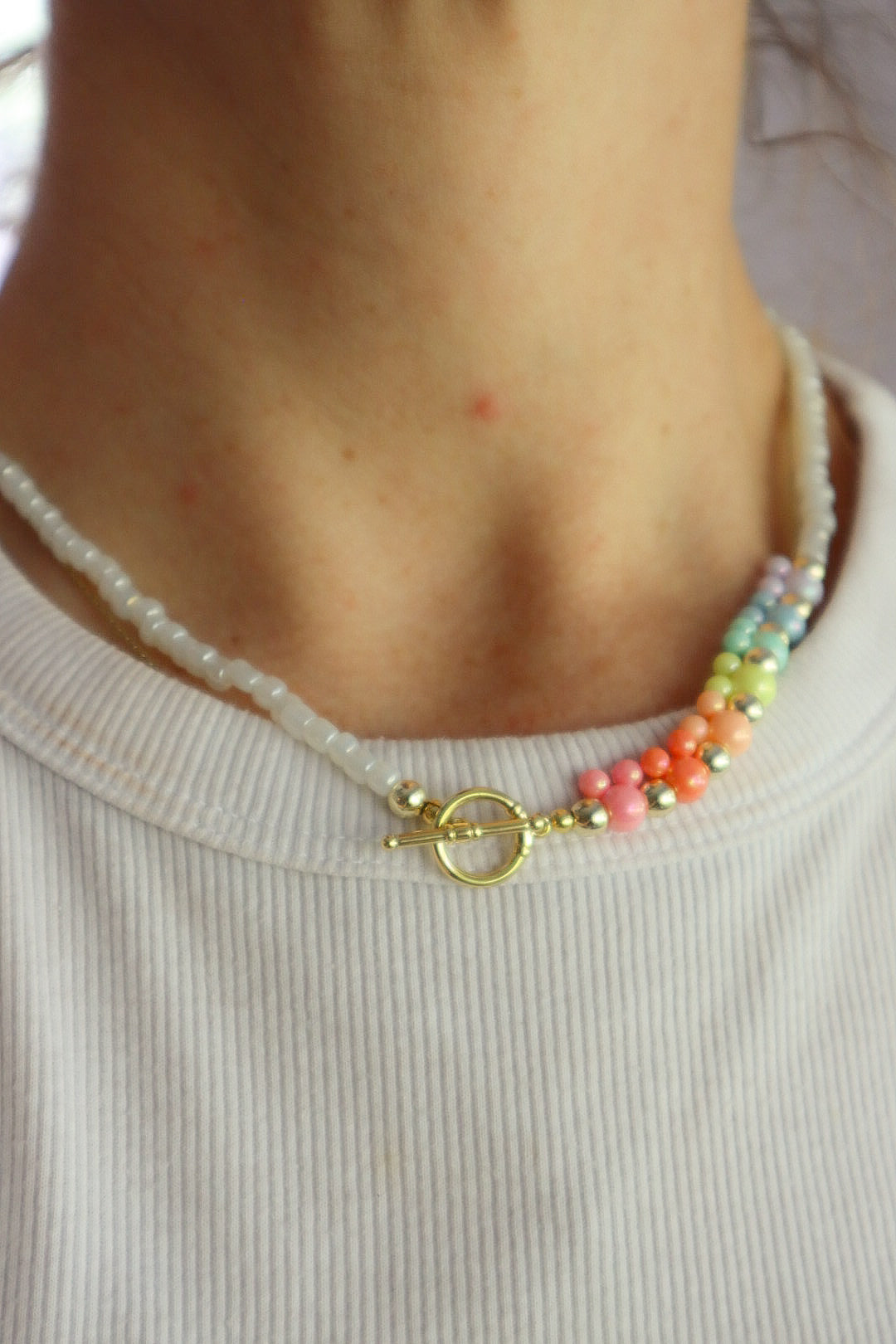 Rainbow Magical Mouse Toggle Necklace