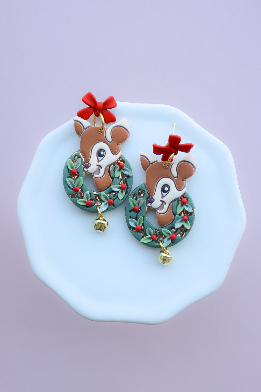 Reindeer Christmas Wreath