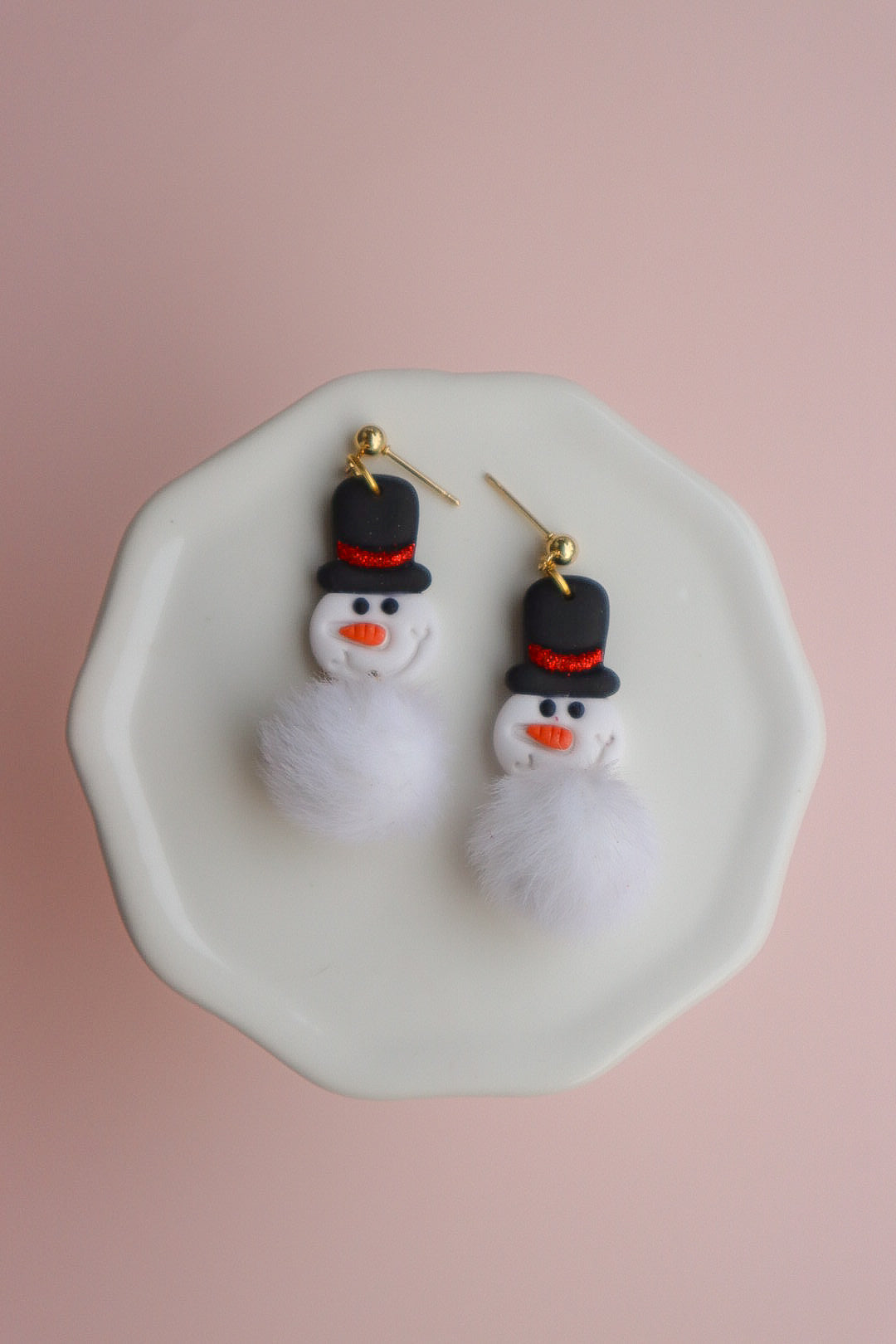 Pom Pom Snowman