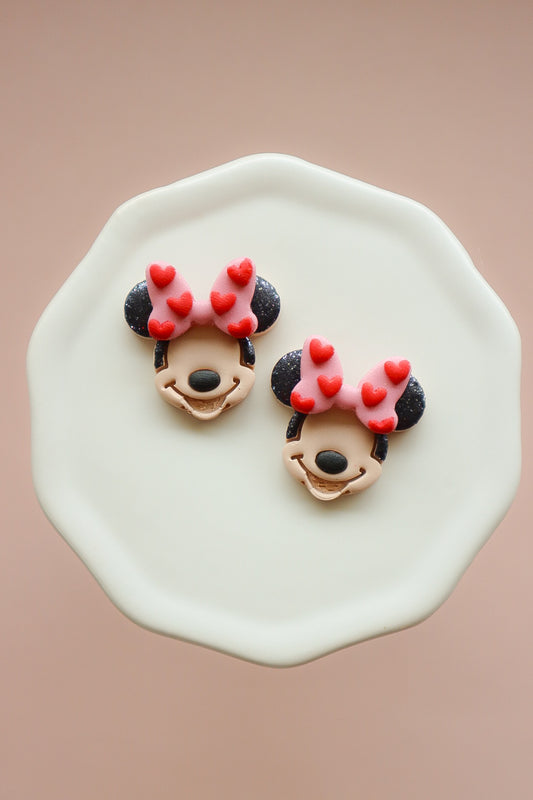 VALENTINE’S DAY | Girly Magical Mouse Oversized Stud