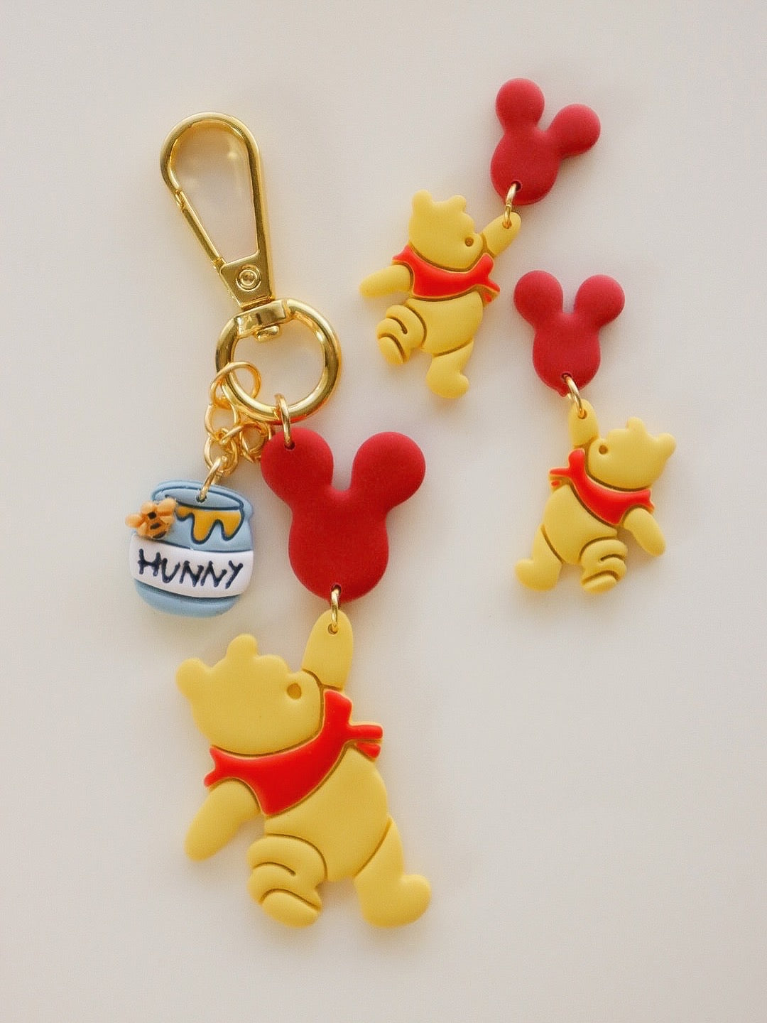 Silly Old Bear Bag Charm