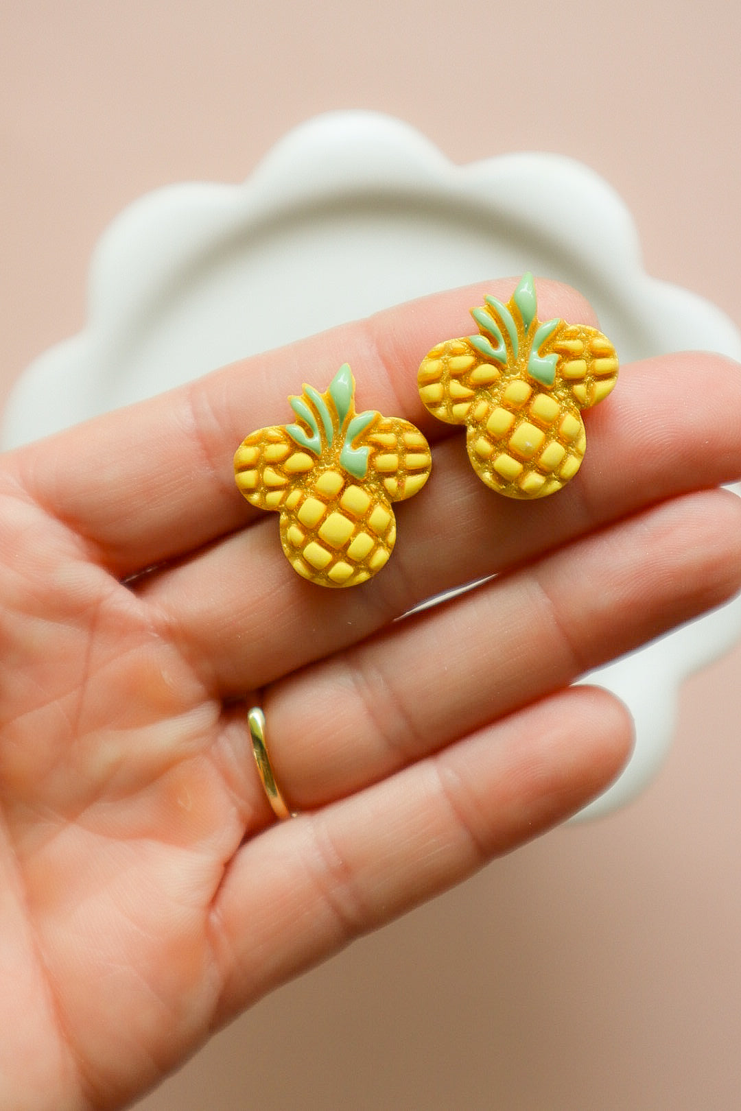 Magical Mouse Pineapple Studs