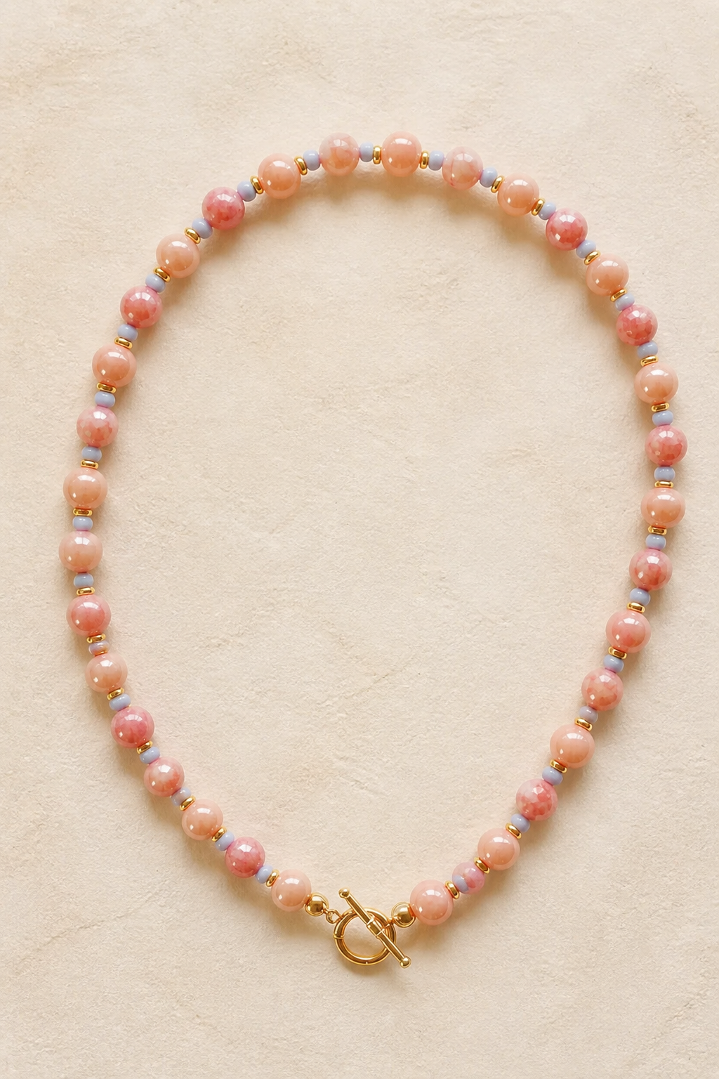 Regal Rose Princess Necklace | 16” Gold Filled Toggle