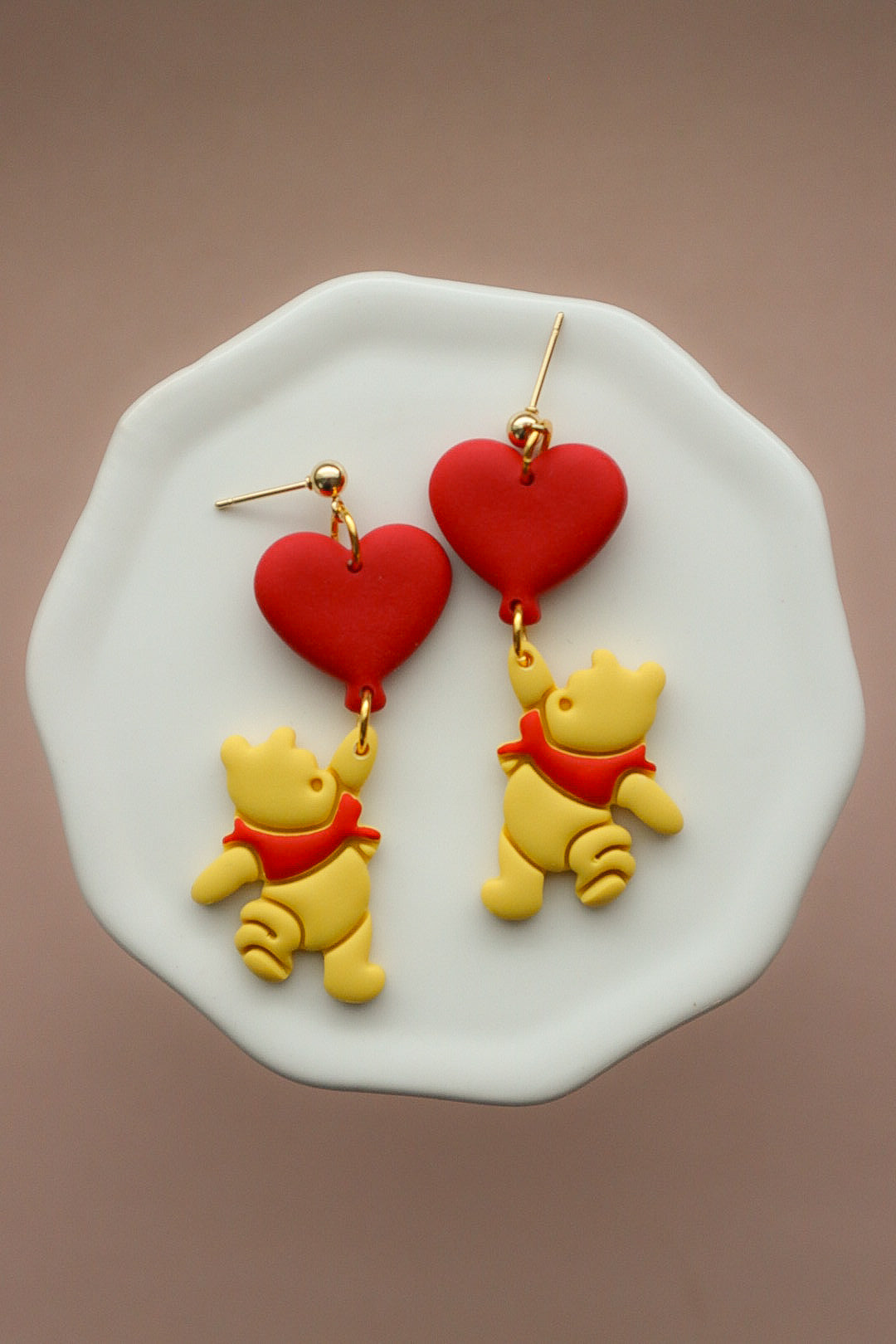 Silly Old Bear Love Heart Balloon
