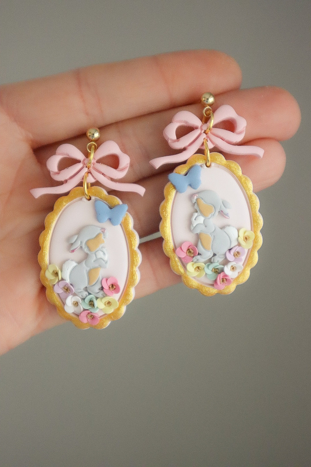 Forest Friends | Floral Bunny Frame