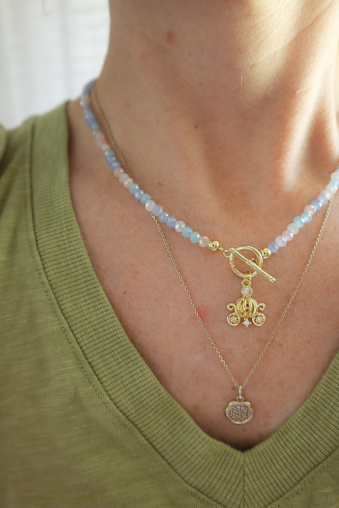 Royal Princess Necklace | 16” Gold Filled Toggle