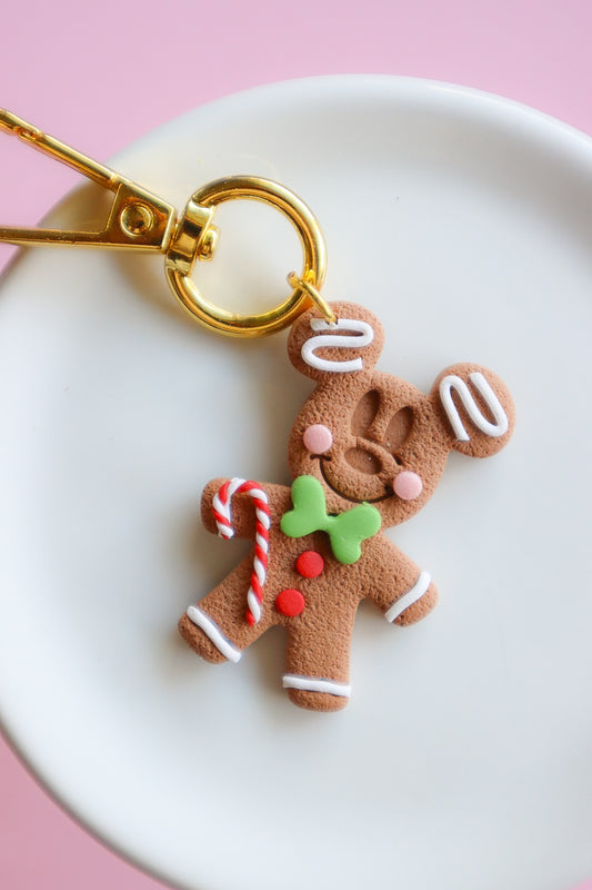 Magical Mouse Gingerbread Bag Charm
