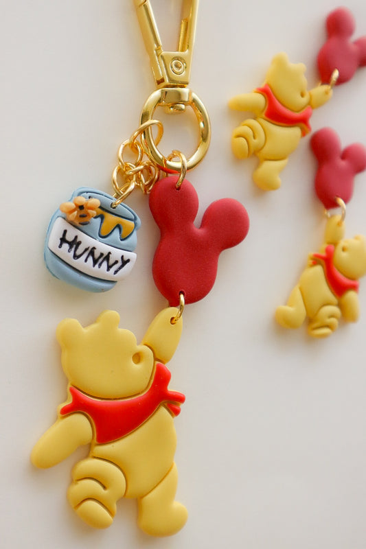Silly Old Bear Bag Charm