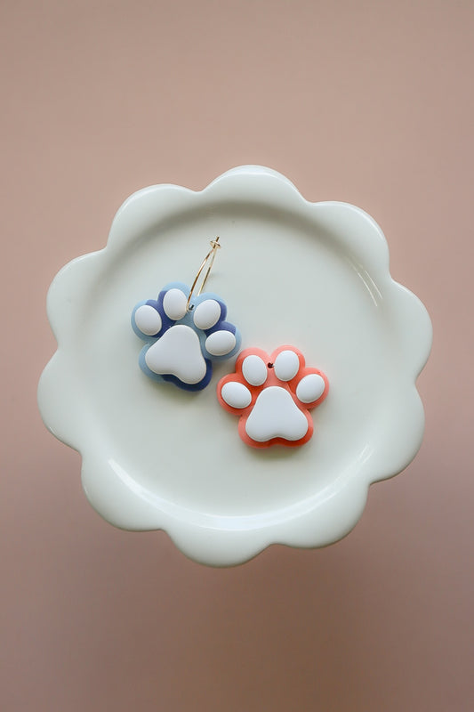 Heeler Pup Paw Print Duo (PRE ORDER: SHIPPING ON OR BEFORE 6/19/26)