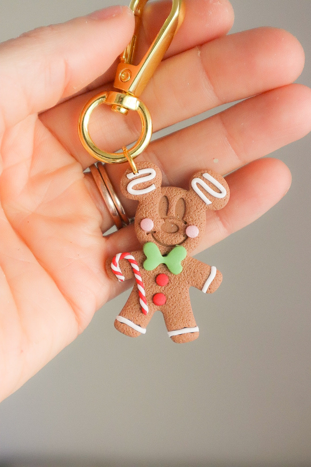 Magical Mouse Gingerbread Bag Charm