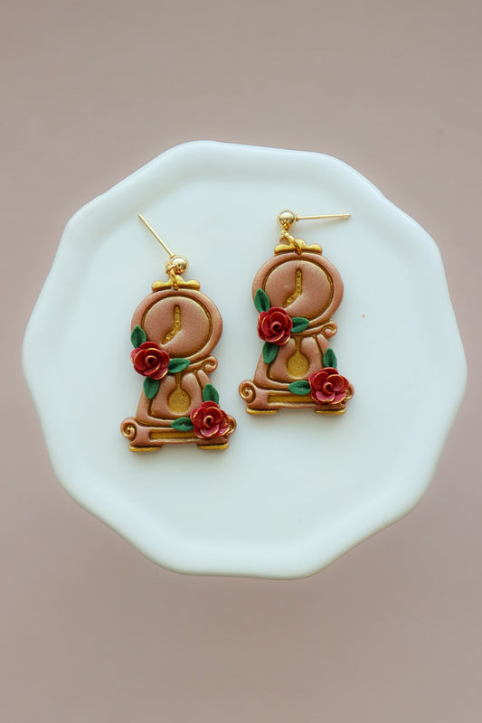 Enchanted Rose Clock